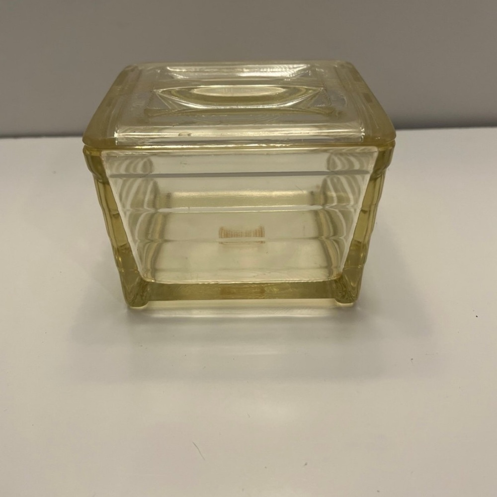 Antique Glasbake (Glassbake) Art Deco Refridgerator Food Storage Container